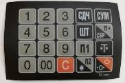 MER327L015 Пленка клавиатуры (327 LED/LCD)